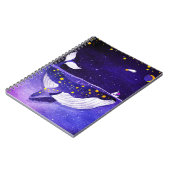 魔法のクジラ：暗い海夜 ノートブック (左側)