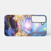 魔法のクリスタルオルブフォレストフォンケース SAMSUNG GALAXYケース (裏面横)