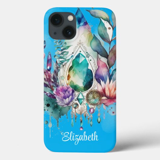 魔法のクリスタルドリームキャッチャー Case-Mate iPhoneケース (裏面)