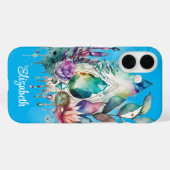 魔法のクリスタルドリームキャッチャー Case-Mate iPhoneケース (裏面 (横))
