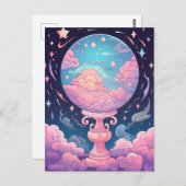 魔法のクリスタルボールはがき ポストカード (正面/裏面)