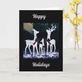 魔法のクリスマスがあなたの家を満たす カード (黄色い花)