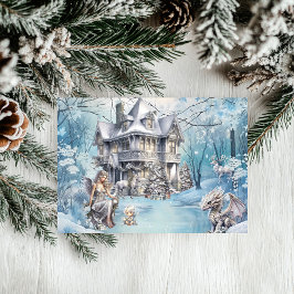魔法のクリスマスの妖精 シーズンカード