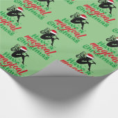 魔法のクリスマスの妖精 ラッピングペーパー (角)
