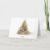 魔法のクリスマスの森林 シーズンカード (裏面)