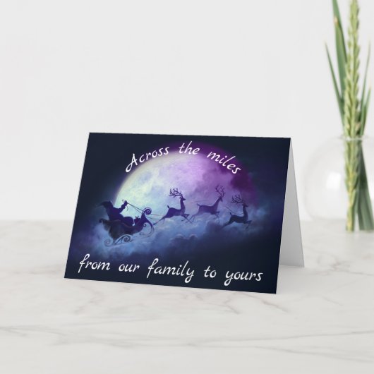 魔法のクリスマスを越えて シーズンカード (正面)