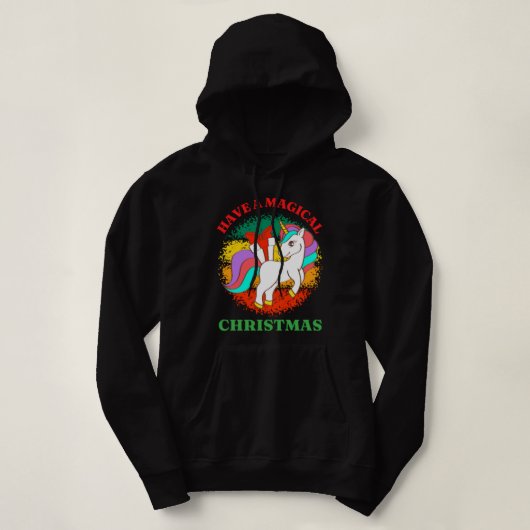 魔法のクリスマスを過ごす パーカ (デザイン正面)