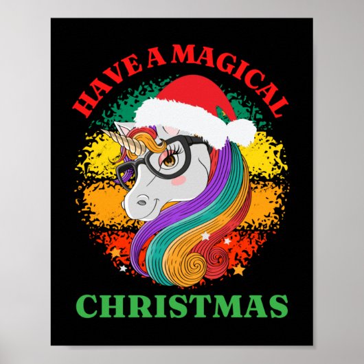 魔法のクリスマスを過ごす ポスター (正面)