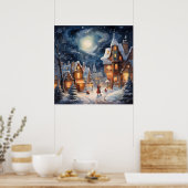 魔法のクリスマスイブのポスター ポスター (キッチン)