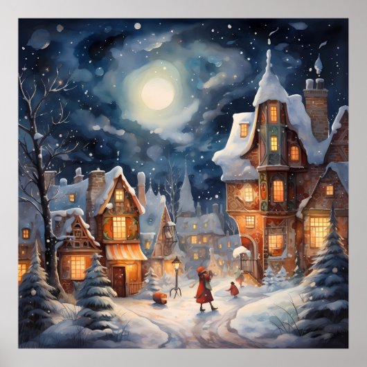 魔法のクリスマスイブのポスター ポスター (正面)