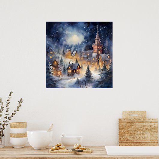 魔法のクリスマスイブのポスター ポスター (キッチン)