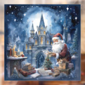 魔法のクリスマスイブの窓が貼り付く ウィンドウサイン (シート2)