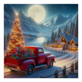 魔法のクリスマスイブの配達 ポスター