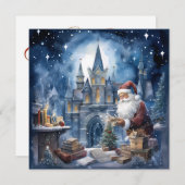 魔法のクリスマスイブカード シーズンカード (正面/裏面)