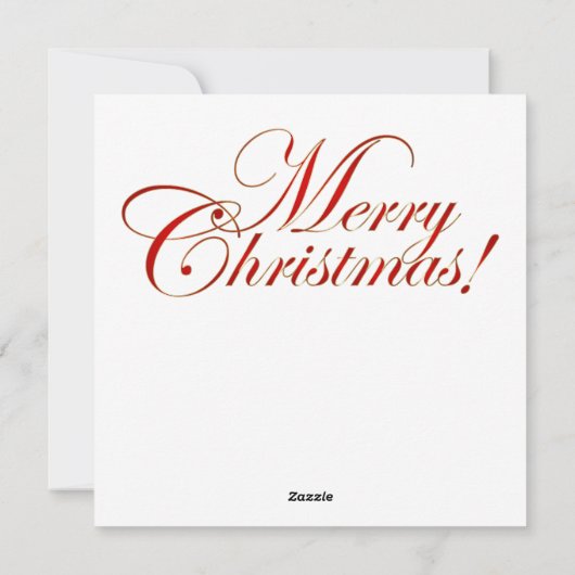 魔法のクリスマスイブカード シーズンカード (裏面)