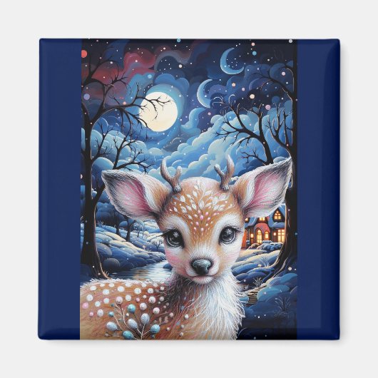 魔法のクリスマスイブ磁石 マグネット (正面)