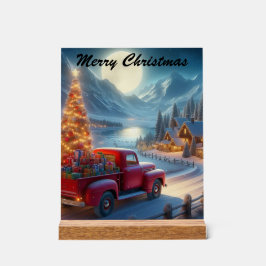 魔法のクリスマスイブ配信 アクリルサイン