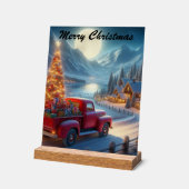 魔法のクリスマスイブ配信 アクリルサイン (傾斜)