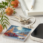 魔法のクリスマスイブ配信 キーホルダー (正面右)