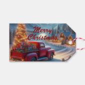 魔法のクリスマスイブ配信 ギフトタグ (正面(横))