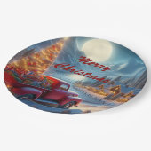 魔法のクリスマスイブ配信 ペーパープレート (アングル)