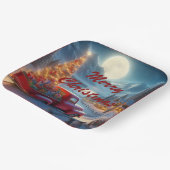 魔法のクリスマスイブ配信 ペーパープレート (傾斜あり)