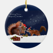 魔法のクリスマスオーナメント セラミックオーナメント (裏面)