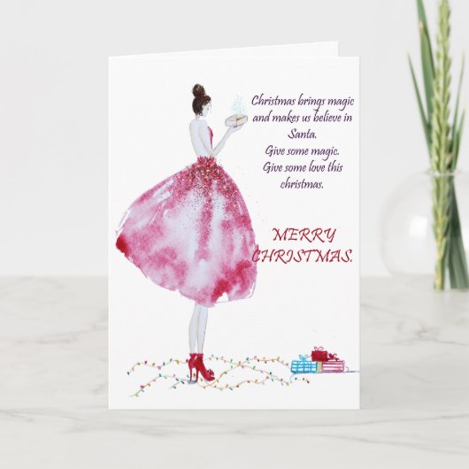 魔法のクリスマスカード シーズンカード (正面)