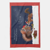 魔法のクリスマスキッチンタオル キッチンタオル (縦)