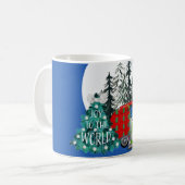 魔法のクリスマスキャンパー コーヒーマグカップ (正面左)