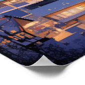 魔法のクリスマスシティ花火の夜 ポスター (角)