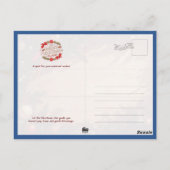 魔法のクリスマスシティ花火の夜 ポストカード (裏面)