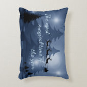 魔法のクリスマスシーン装飾 アクセントクッション (正面(垂直))