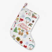 魔法のクリスマスストッキング スモールクリスマスストッキング (正面 (吊り時))