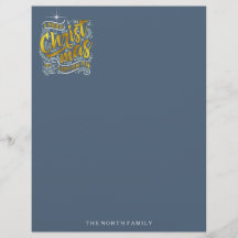 魔法のクリスマスタイポグラフィ金ゴールドID441