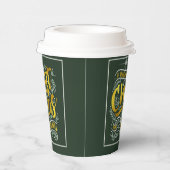 魔法のクリスマスタイポグラフィ金ゴールドID441 紙コップ (右)