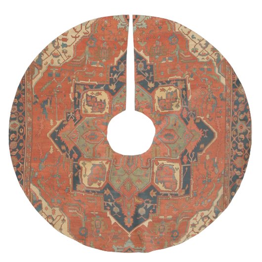 魔法のクリスマスツリースカート ブラッシュドポリエステルツリースカート (正面)