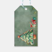 魔法のクリスマスツリープレゼント ギフトタグ (裏面)