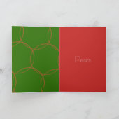 魔法のクリスマスツリー2グリーティングカード シーズンカード (内部)