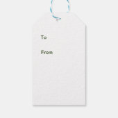 魔法のクリスマスツリー ギフトタグ (裏面)