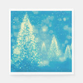 魔法のクリスマスツリー スタンダードランチョンナプキン (正面)