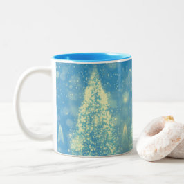 魔法のクリスマスツリー ツートーンマグカップ