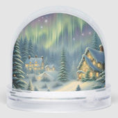 魔法のクリスマスナイトの森の写真 (裏面)