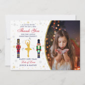 魔法のクリスマスバレリーナくるみ割り2写真 サンキューカード (正面)