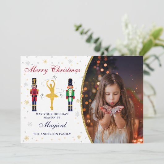 魔法のクリスマスバレリーナくるみ割り2写真 シーズンカード (スタンド正面)