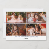 魔法のクリスマスバレリーナくるみ割り5写真 シーズンカード (裏面)