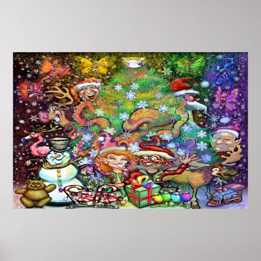 魔法のクリスマスパーティー ポスター (正面)