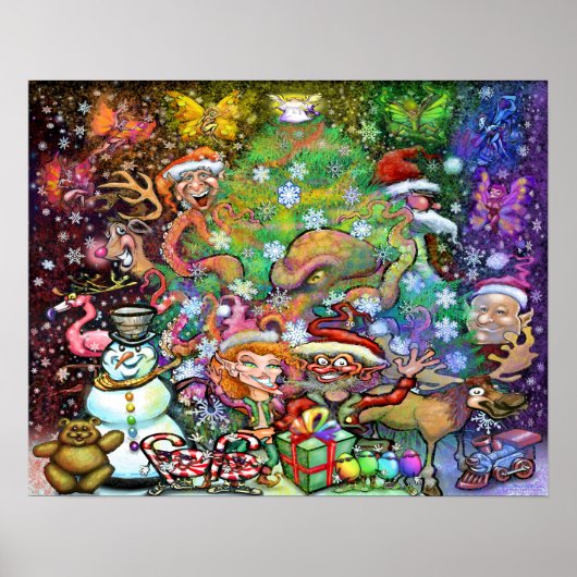 魔法のクリスマスパーティー ポスター (正面)