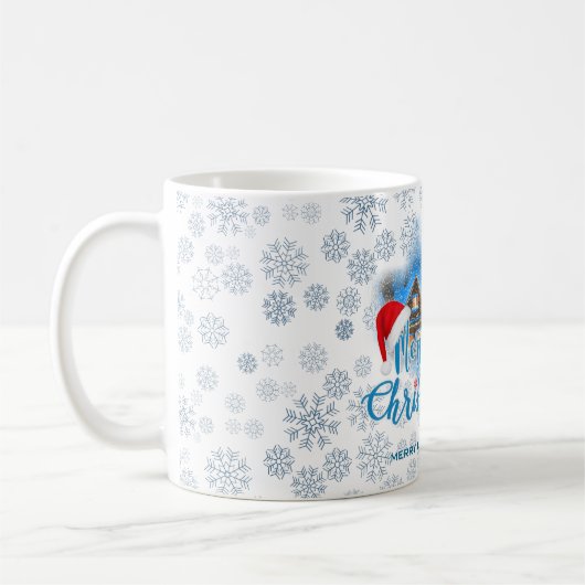 魔法のクリスマスビレッジ コーヒーマグカップ (左)