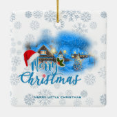 魔法のクリスマスビレッジ セラミックオーナメント (裏面)